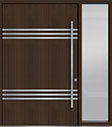 DB-PVT-L3  1SL24 60x96 Single with 1 Sidelite Pivot Door