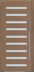 Custom Pivot Front  Door Example, Oak-Wood-Veneer-Light-Loft DB-PVT-009 48x108 in New York