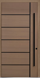 Custom Pivot Front  Door Example, Oak-Wood-Veneer-Light-Loft DB-PVT-B1 48x96 in Maryland, Virginia, Washington DC
