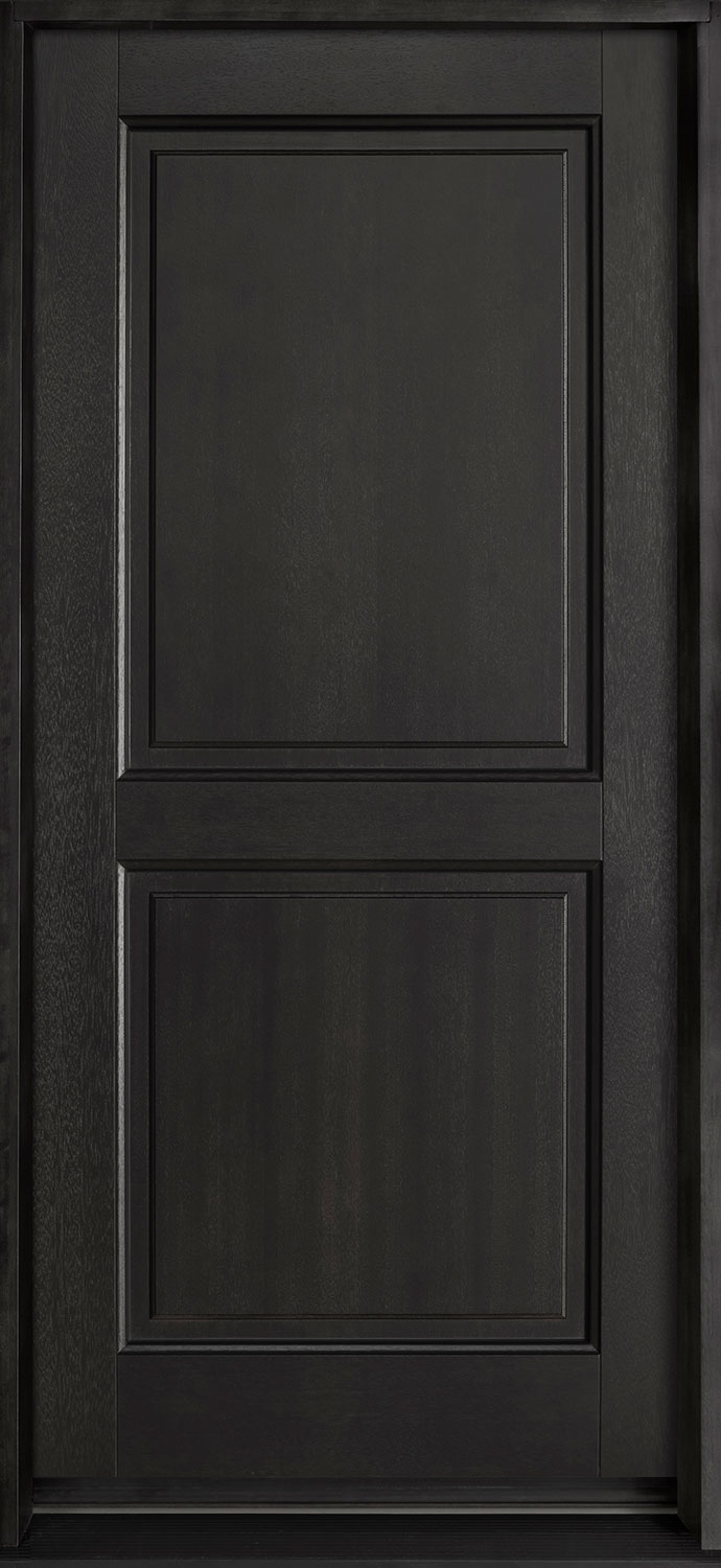 Classic Mahogany Solid Wood Front Entry Door - Single - DB-202PS