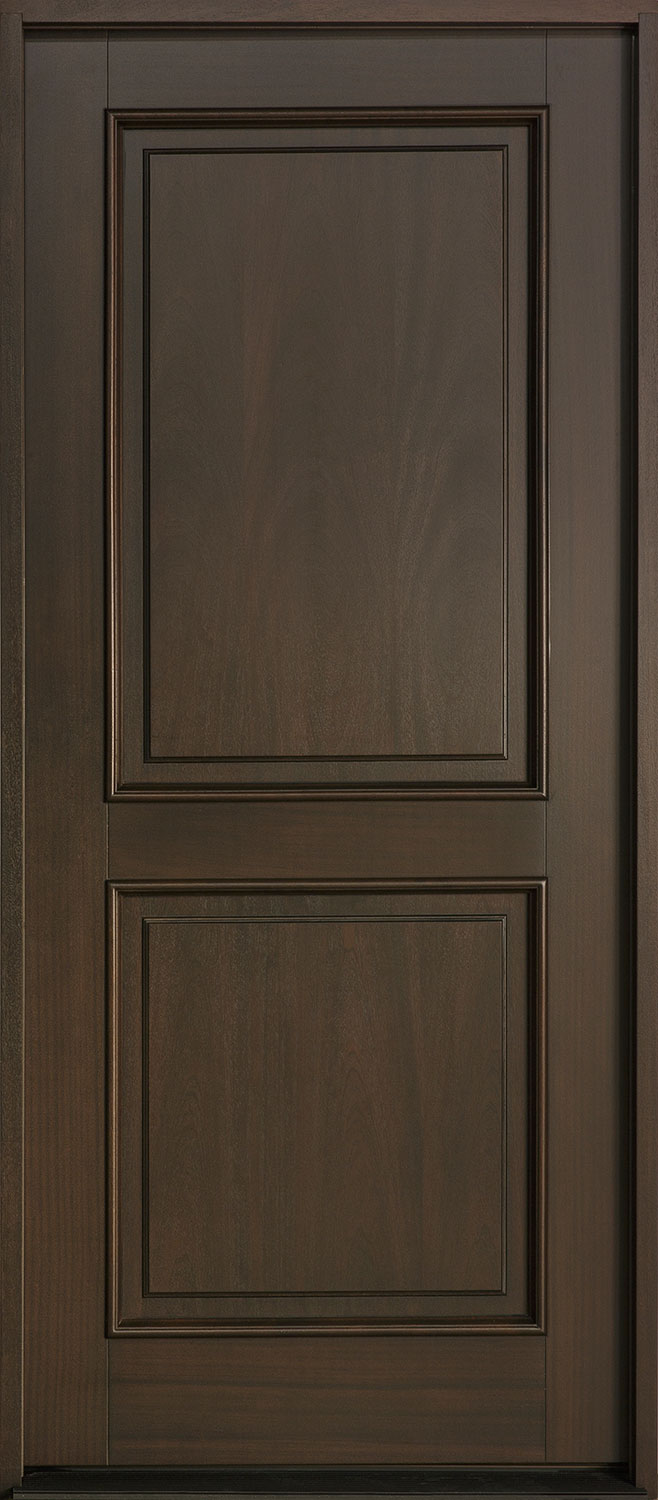 Classic Mahogany Wood Front Door  - GD-302PS