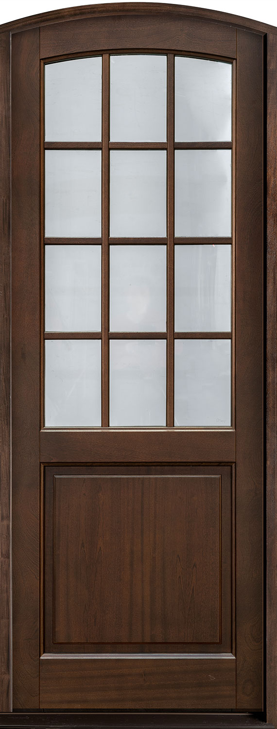 Classic Mahogany Wood Front Door  - GD-801PT
