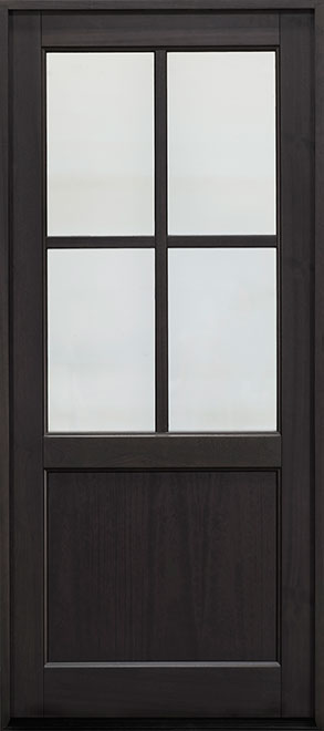 Classic Mahogany Wood Front Door  - GD-004PW