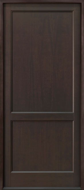 Classic Mahogany Wood Front Door  - GD-201PW