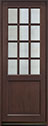 Wood Front Single Doors Quick-Ship