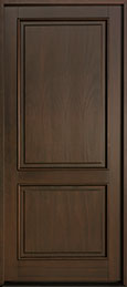 Classic Mahogany Wood Front Door  - GD-302PW