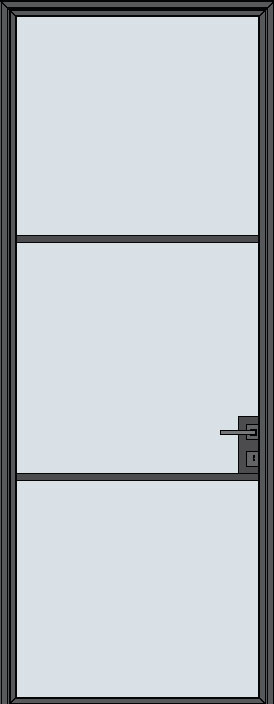 Steel & Glass Interior Door STL-W3 in Maryland, Virginia, Washington DC