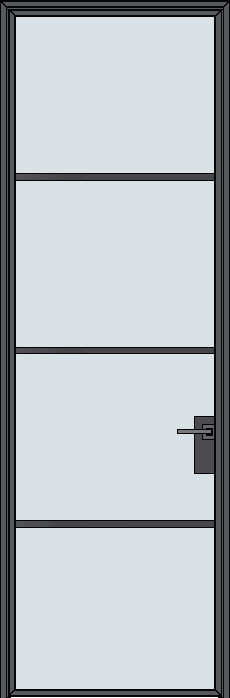 Steel & Glass Interior Door STL-W4 Quick-Ship in Pittsburgh, PA