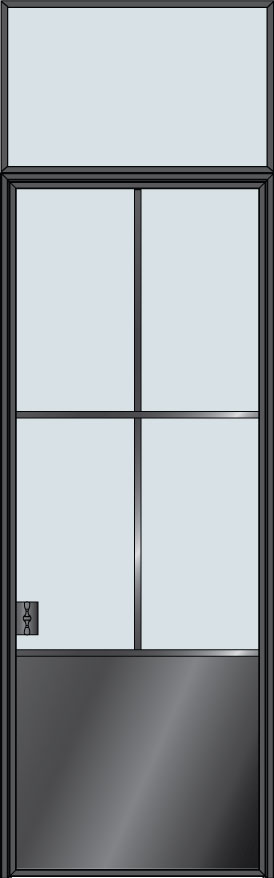 Steel & Glass Interior Door STL-W4P-TR in Pittsburgh, PA