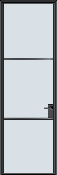 Steel & Glass Interior Door STL-W6 Quick-Ship in Pittsburgh, PA