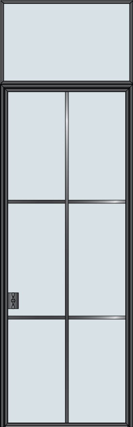 Steel & Glass Interior Door STL-W6-TR in Pittsburgh, PA