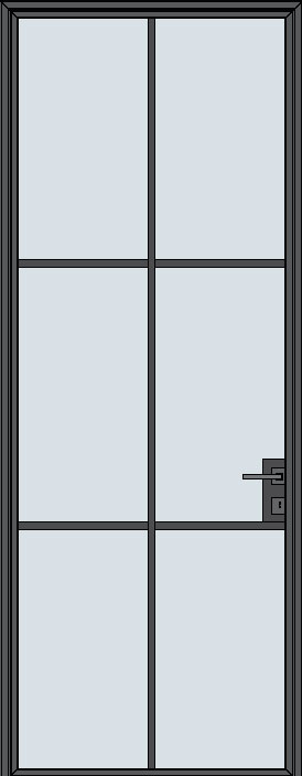Steel & Glass Interior Door STL-W6 in Pittsburgh, PA