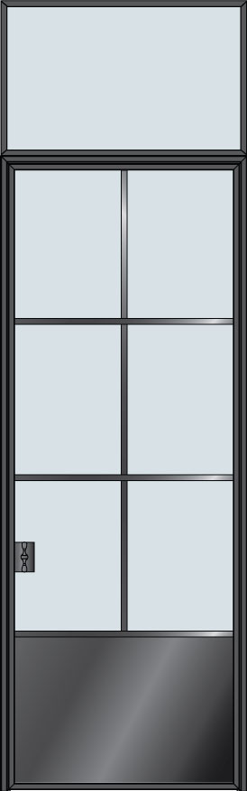 Steel & Glass Interior Door STL-W6P-TR in Pittsburgh, PA