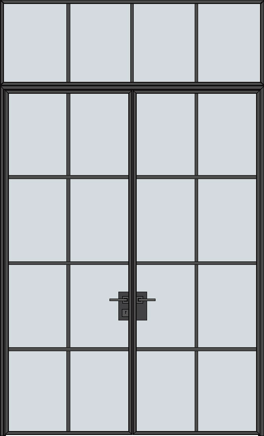 Steel & Glass Interior Door STL-W8-DD-TR in Pittsburgh, PA