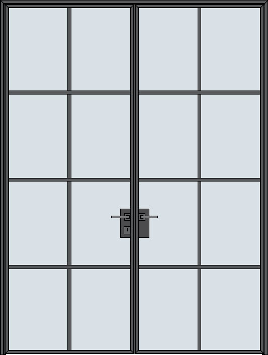 Steel & Glass Interior Door STL-W8-DD in Pittsburgh, PA