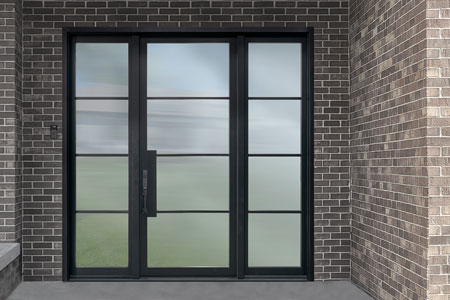 Modern Front Door GD-804PW 2SLW in Minneapolis, Minnesota  - 27