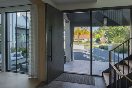 Modern Front Door GD-EMD-716W in Chicago  - 29