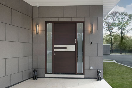 Modern Entry Door GD-EMD-A4W 2SL in Chicago  - 11
