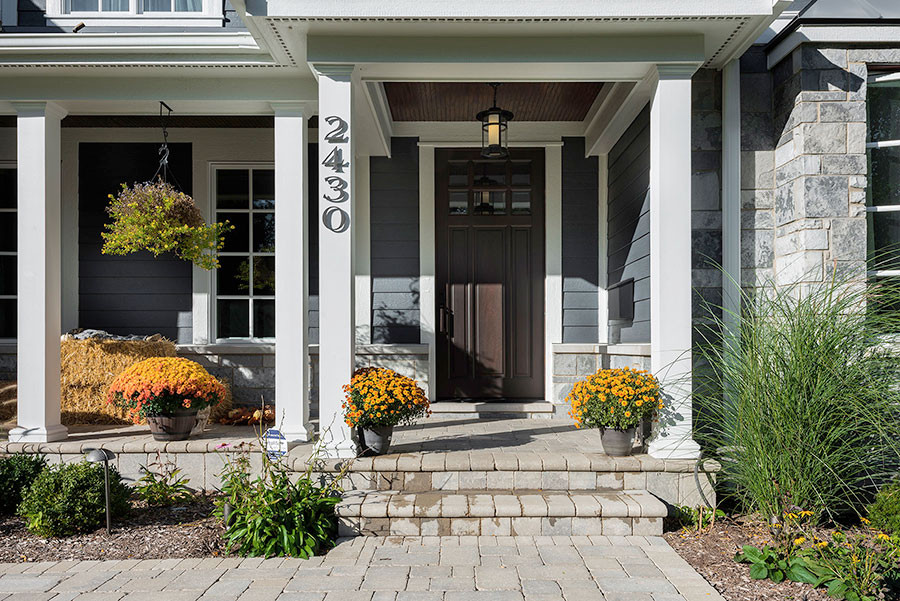 Classic Front Door.  Classic  Wood Single Door, For High End Home DB-311PW