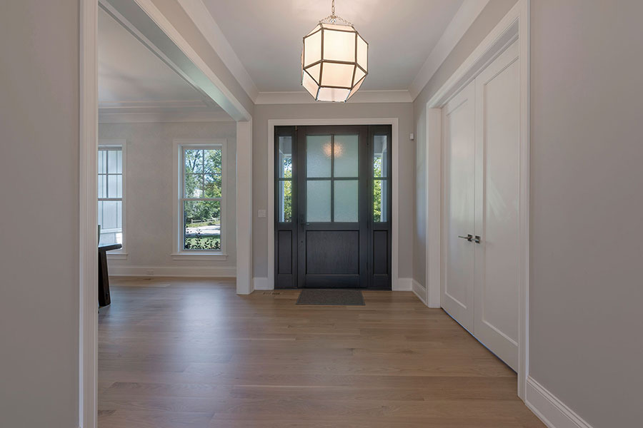 Classic Entry Door.  Classic Front Door DB-004PW 2SL
