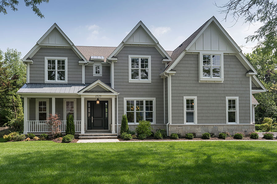 Classic Front Door.  Exterior View Of  Wood Front Entry Door With Sidelites, In Dark Finish DB-301PW