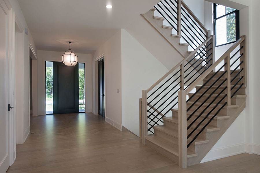 Classic Entry Door.  Classic Single  Front Door With Sidelites, Clear Beveled Glass DB-001PW 2SL