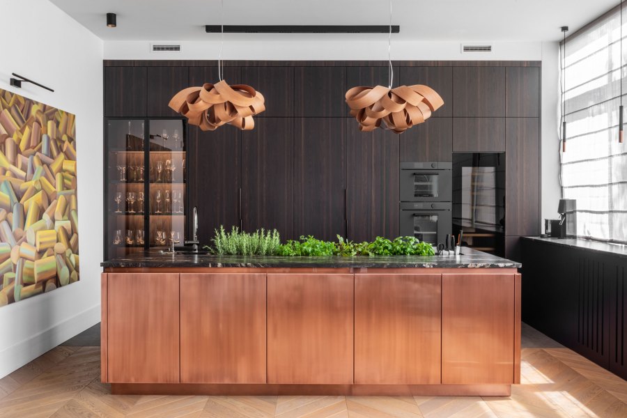 03 Copper Wood Contemporary Kitchen 18