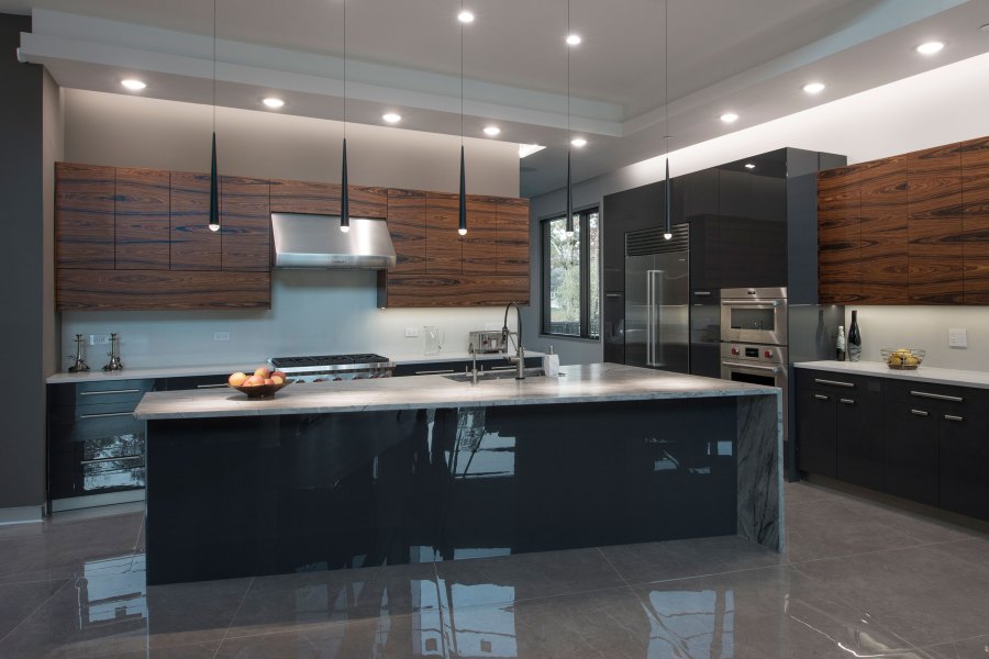 Modern kitchen front view 17