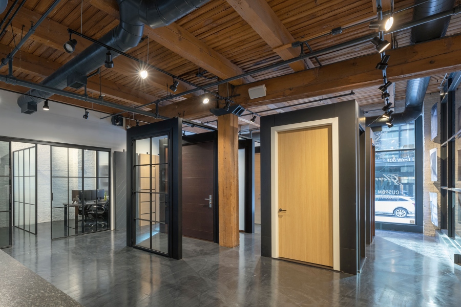 Glenview Haus Showroom Door Displays2 2