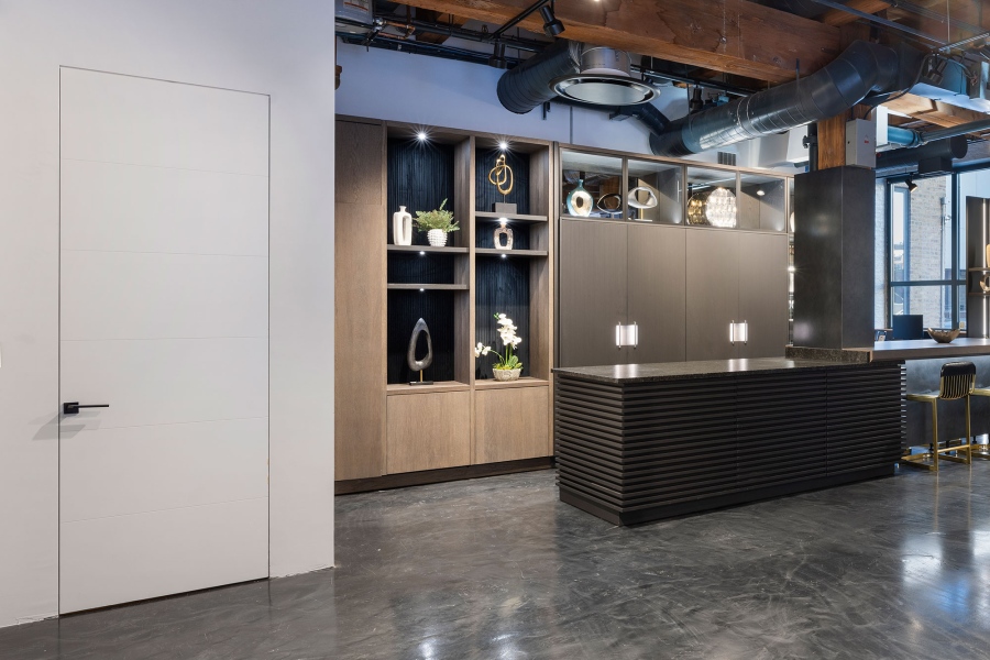 Glenview Haus Showroom Luxeline Trimless Interior Door 8