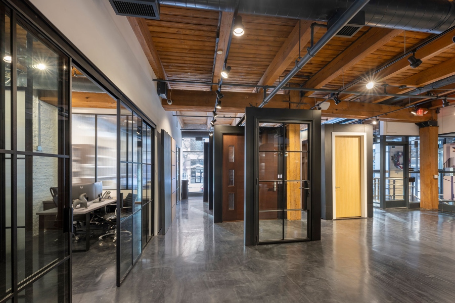 Glenview Haus Showroom Steel Doors 3