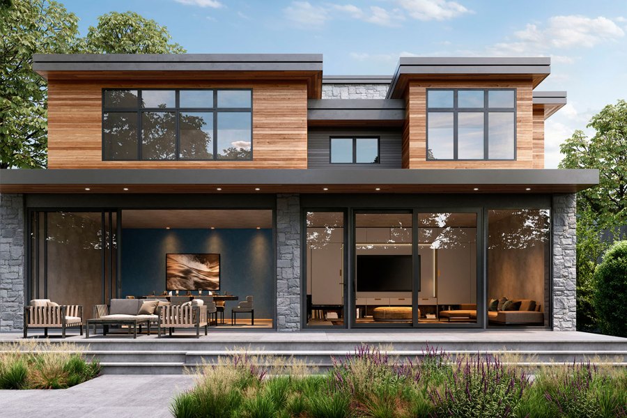 Aluminum Modern Windows 4